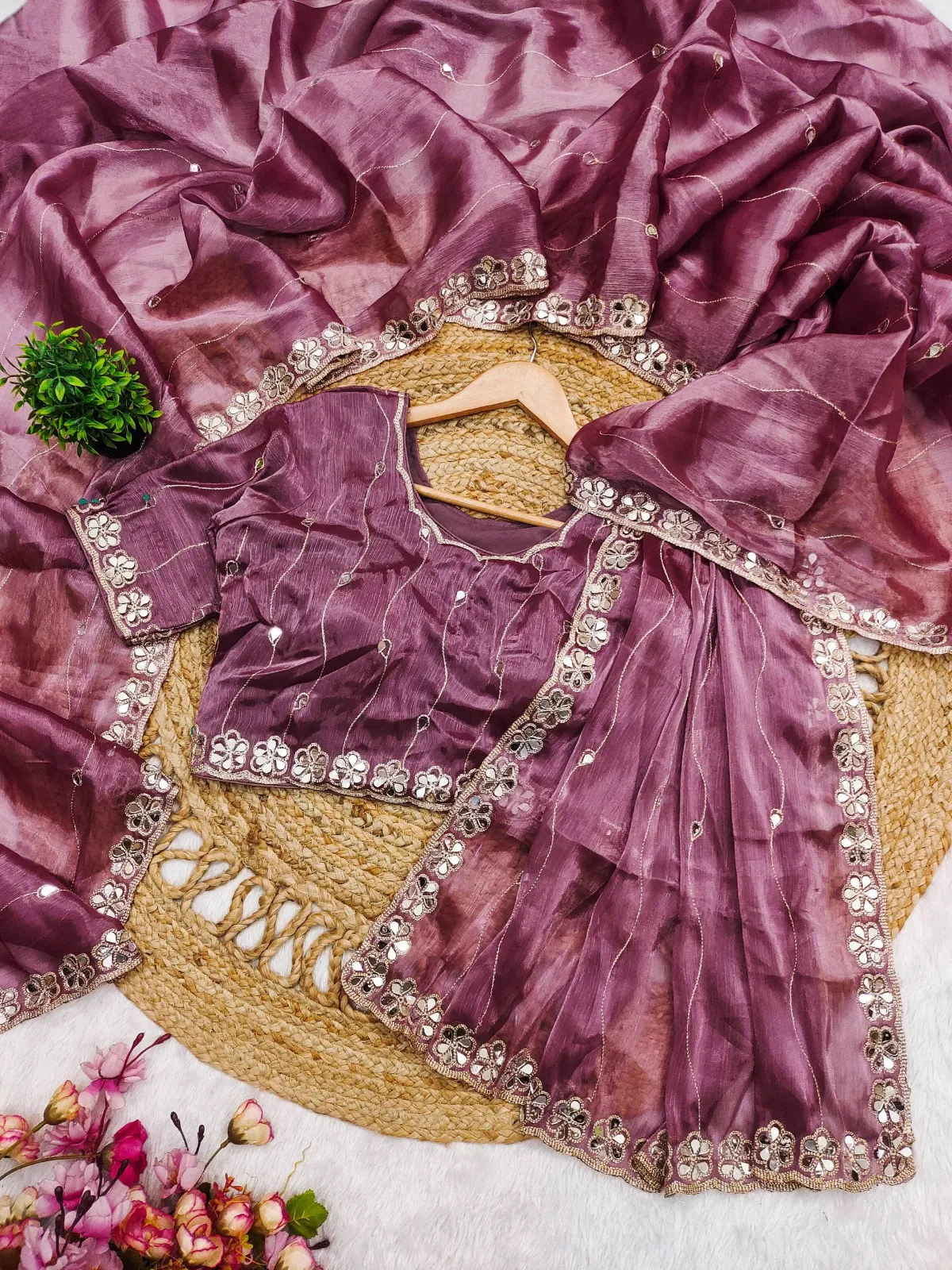 Party wear saree - Image 9 in Surat